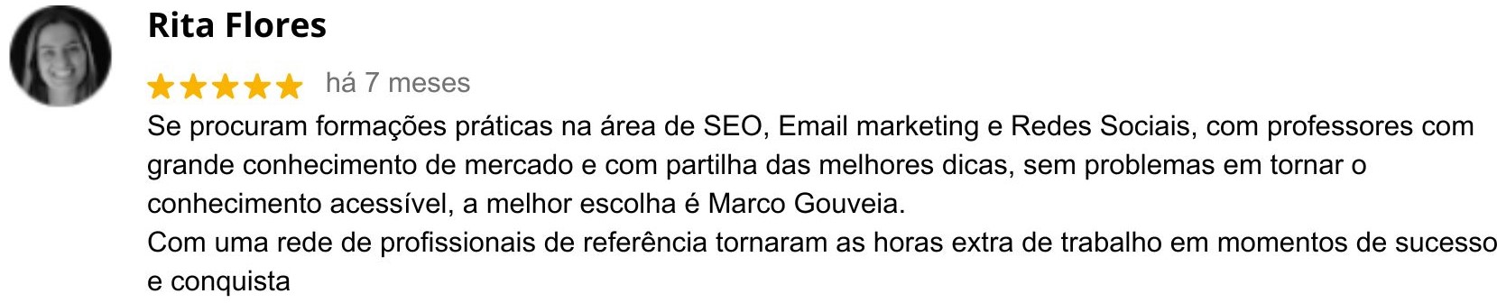 Curso Completo de Marketing Digital 10 testemunhos google curso.comp